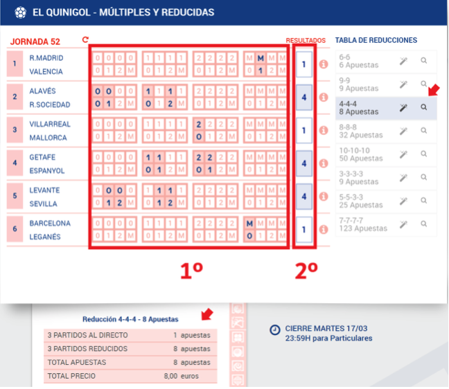 Pronóstico quinigol eduardo losilla